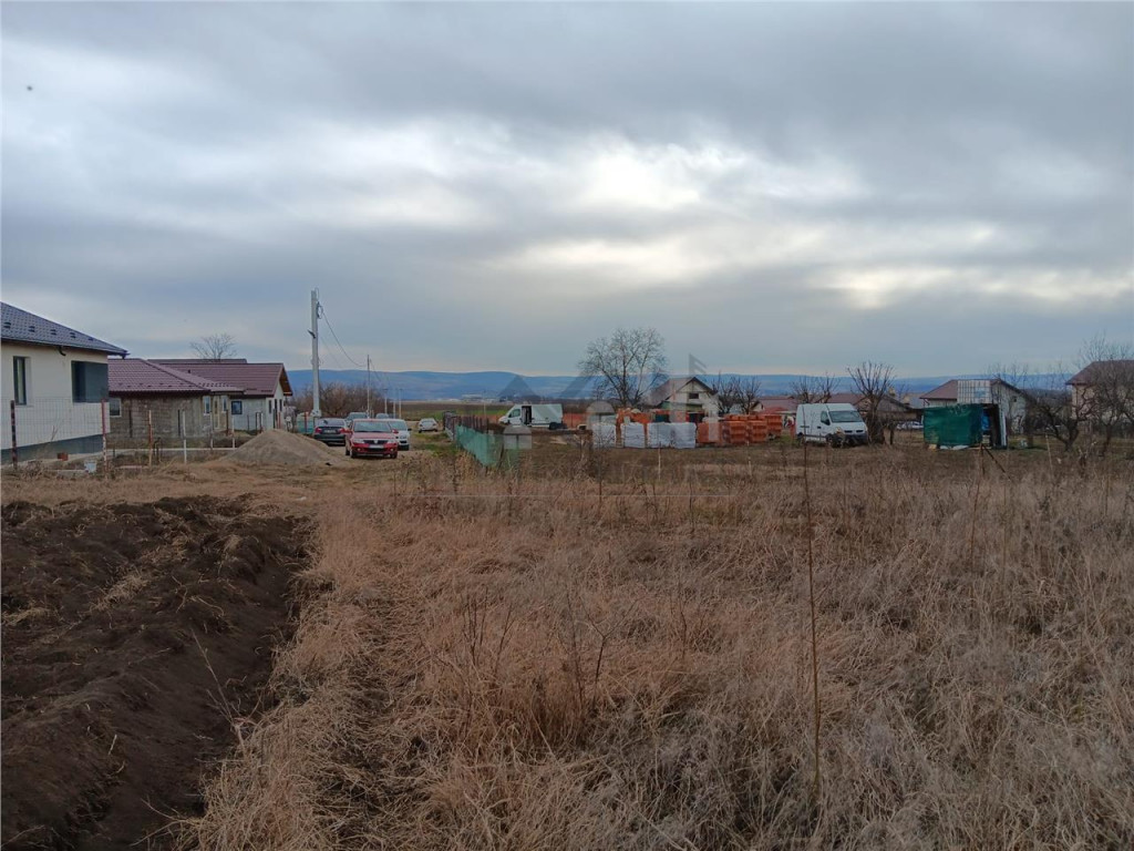 Aroneanu teren 1519mp deschidere la drum 62ml cu utilitati