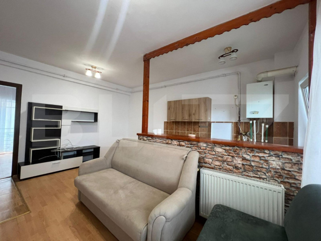 Apartament 2 camere, partial mobilat, zona Cetatii