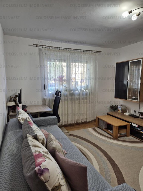 Gemenii-Florilor 2 camere,centrala,termopane,partial mobilat ,beci.