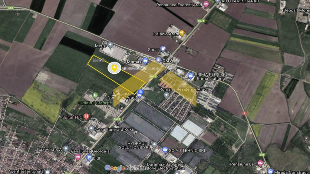 Teren INTRAVILAN de , in Gradiste