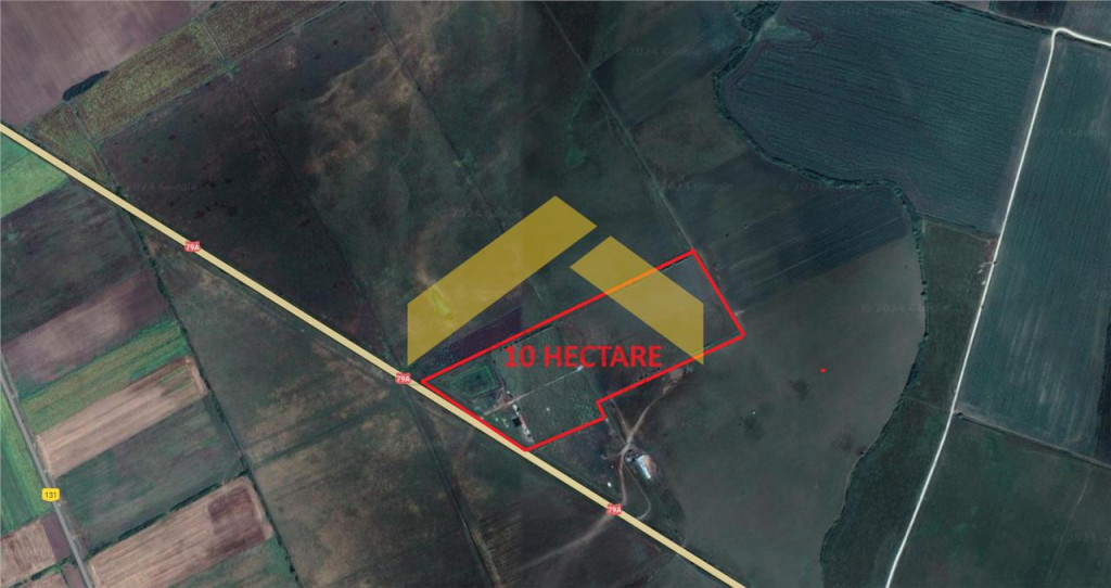 Teren agricol de 10 ha Sintea Mare