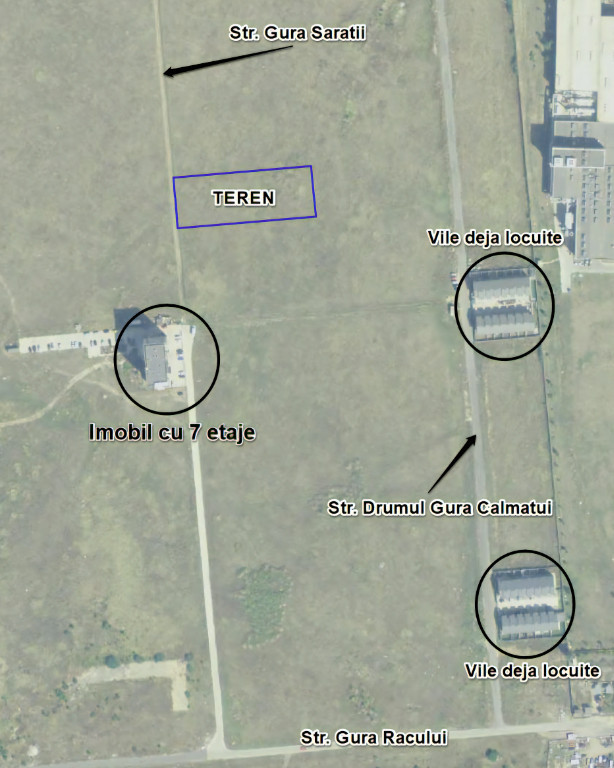 Teren intravilan 3645mp Theodor Pallady – Drumul Gura Călmățui