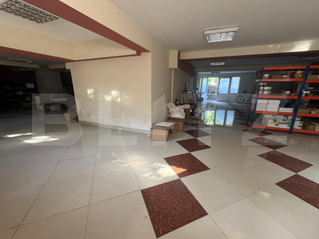 Spatiu comercial, 288 mp utili, demisol, zona 7 noiembrie