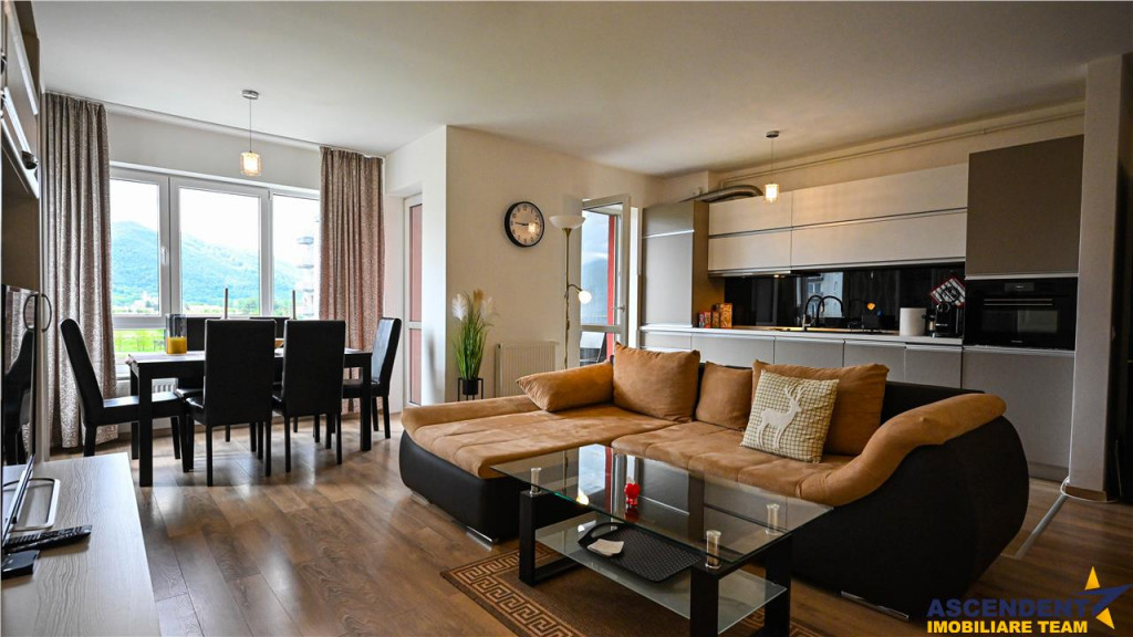 3D! Apartament lux 3 camere,decomandat, elegant mobilat,vede