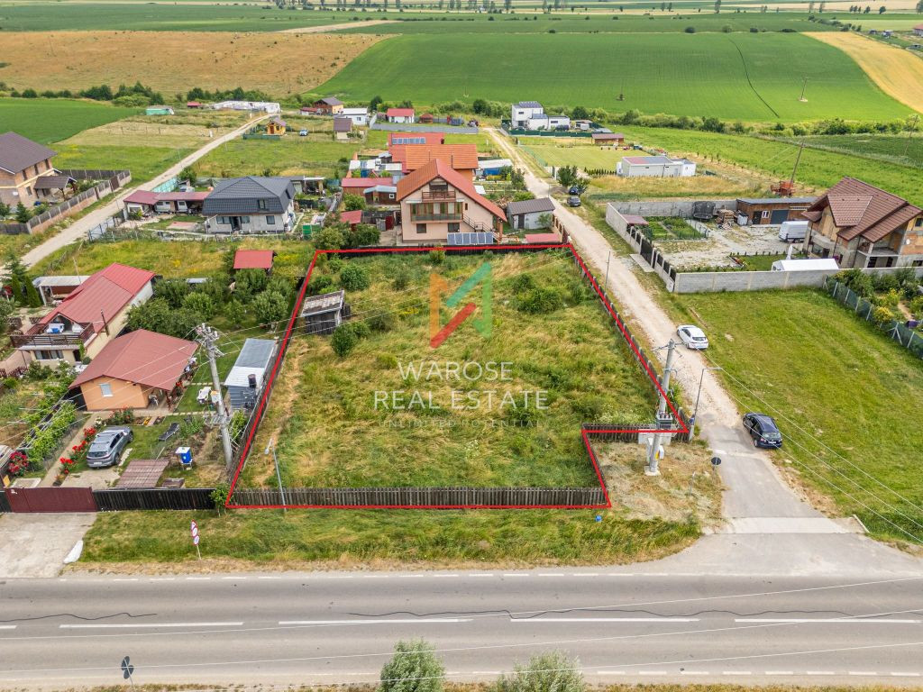 Teren intravilan | Satu Nou | Halchiu | Curent Gaz Apa