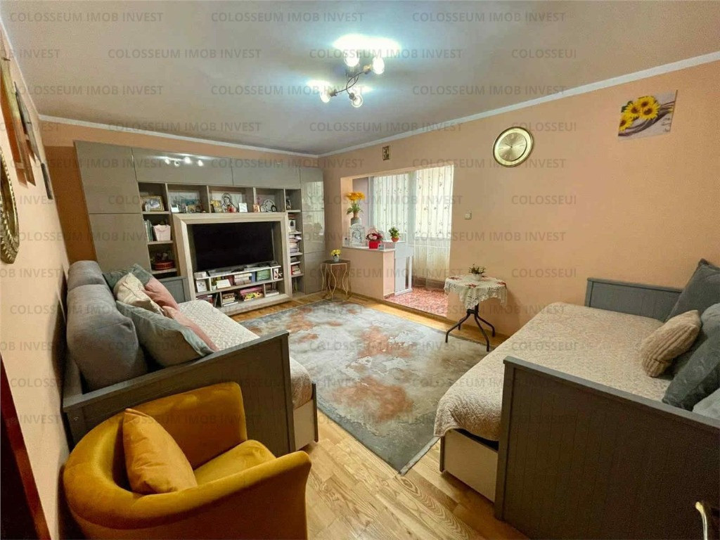 COLOSSEUM: Apartament 4 Camere mobilat utilat zona Calea Bucuresti