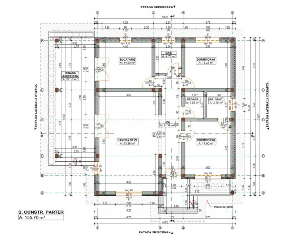 De vanzare, casa in Cristian, nefinalizata