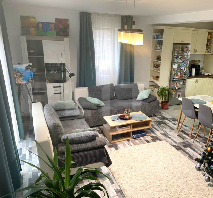 Casa insiruita, 3 camere, P+M, Su=80mp, St=100mp, Sanandrei