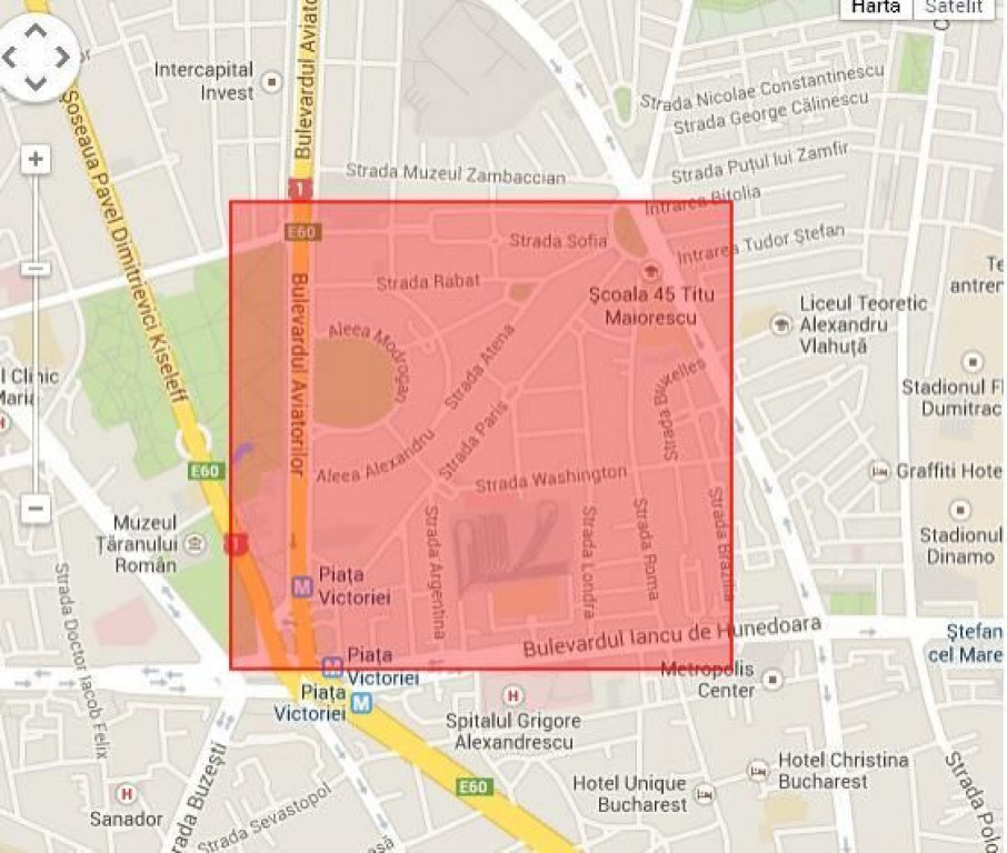 Dorobanti-Capitale ! teren 480 mp