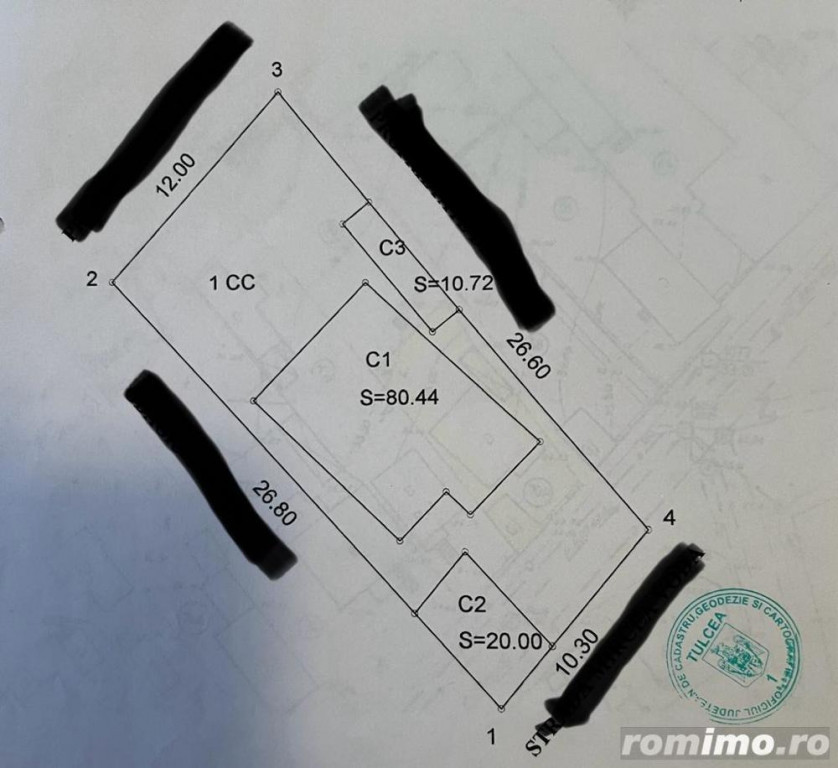 Casa caramida zona Tribunal
