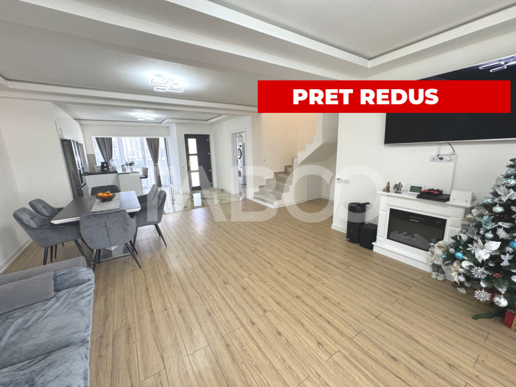 Casa mobilata utilata 4 camere terasa si pivnita Cristian Si