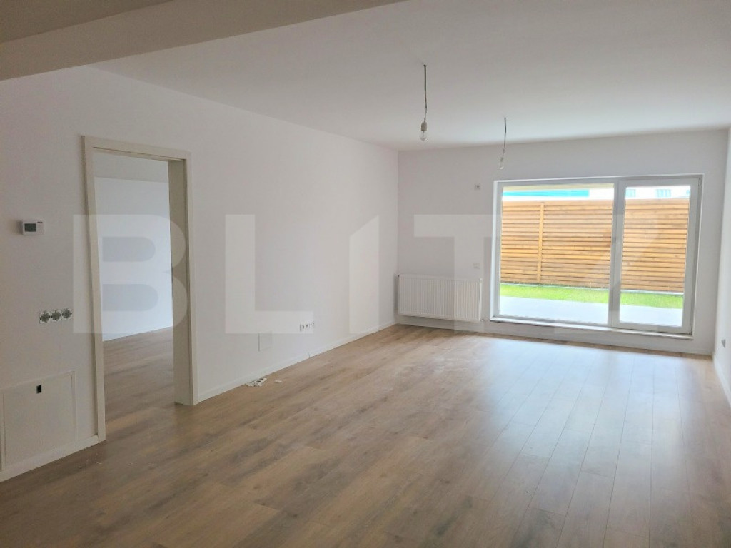Apartament 2 camere 56,5 mp, cu gradina si parcare subterana