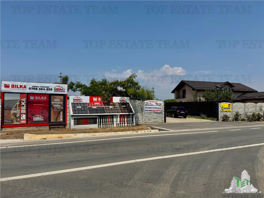 Teren de pretabil pentru saloane de evenimente/ parc fotov