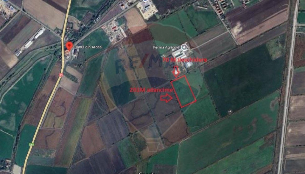 Teren intravilan de 14.000 mp – ideal pentru agricultură