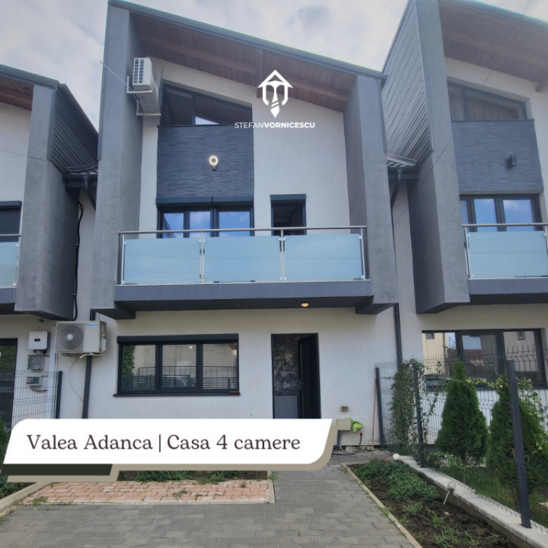 Casă de închiriat | 4 camere | Valea Adâncă