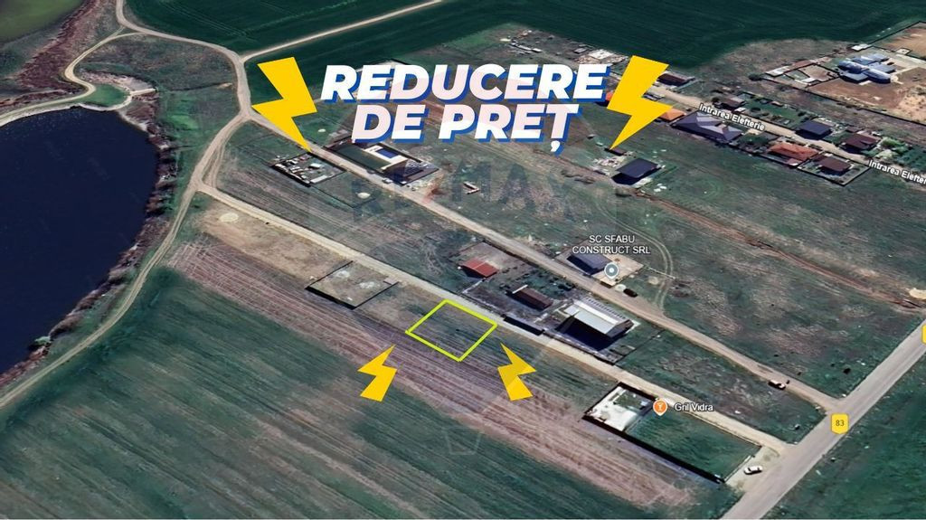 De VânzareTeren Intravilan in Vidra cu Vedere la Lac 348 mp