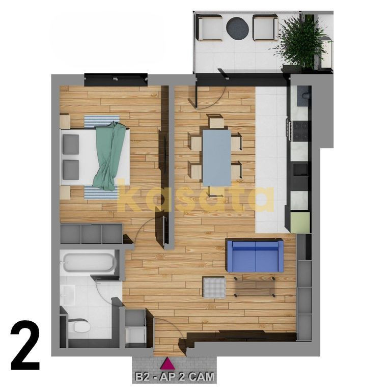 Apartament NOU 2 camere | Șos. Virtuții | Metrou Aproape