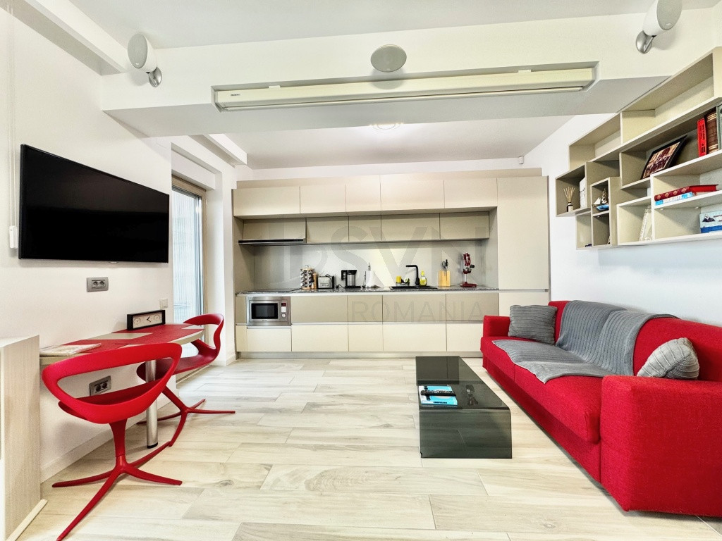 Studio premium Marina Surf Mamaia MOBILAT UTILAT