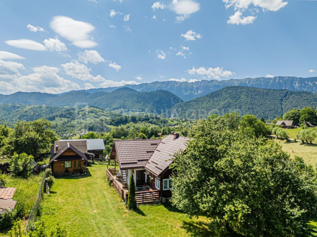 Casa de vacanta la munte, teren 2784 mp teren