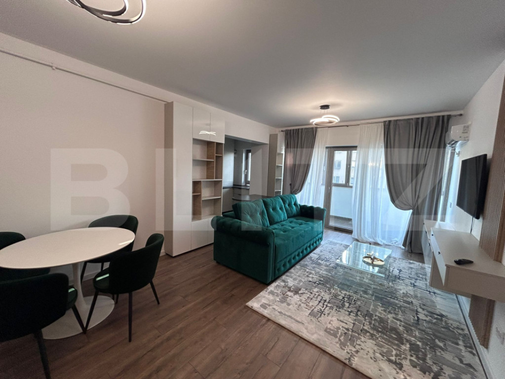 Apartament cu 2 camere, 55 mp, prima inchiriere, bloc nou, z