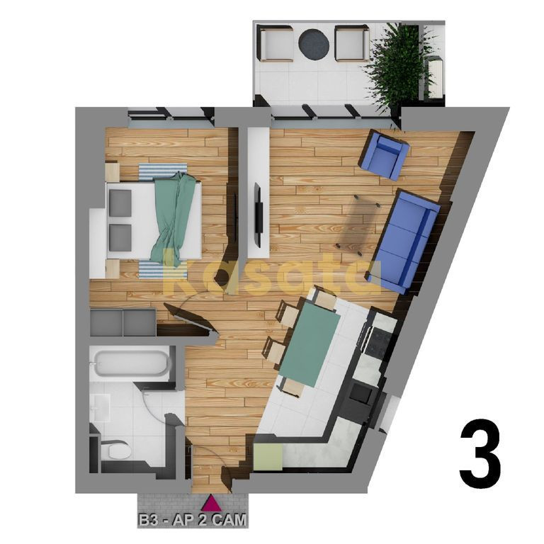 Apartament NOU 2 camere | Șos. Virtuții | Metrou Aproape