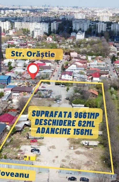 DE VANZARE Teren intravilan 4,000mp Strada Orastie Berceni