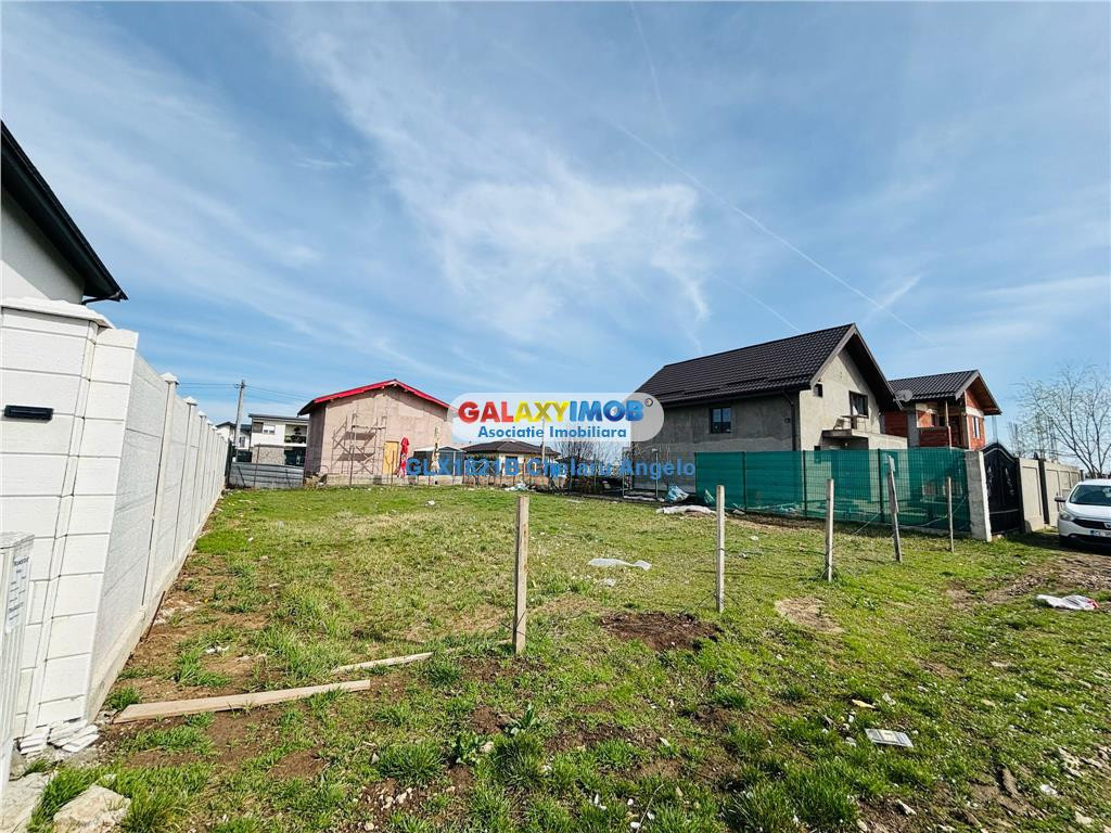 Berceni teren 320 mp deschidere 20 ml, gaze #537;i curent