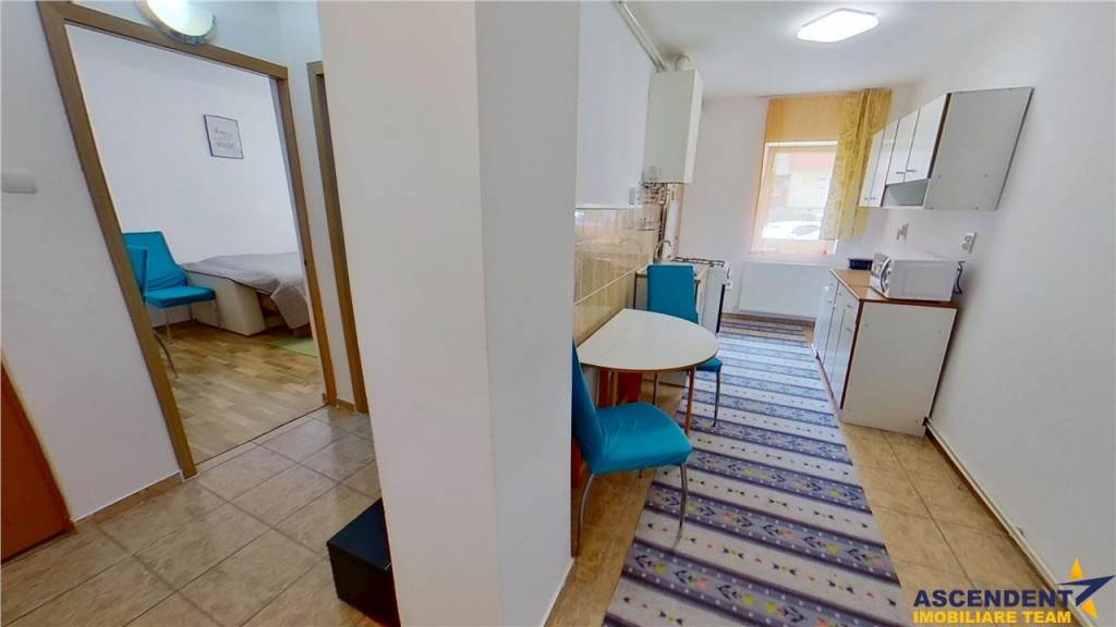 Garsoniera decomandata, mobilata si utilata, zona Racadau, B