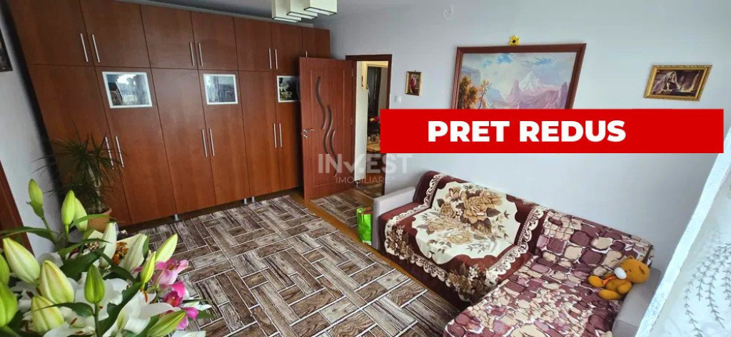 Apartament 3 camere - bloc fără risc - Podu Roș, Bld. Țu