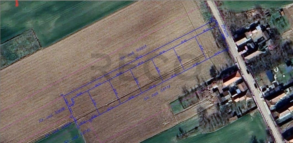 RECO parcele teren Sannicolaul Roman