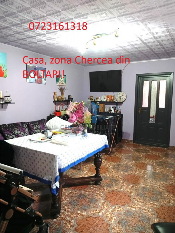 Casa Chercea 4 cam 121mp utili, boltari, teren=273mp