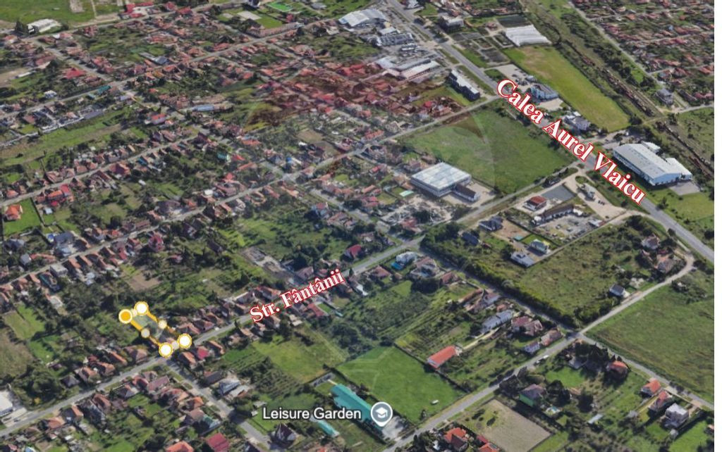 Teren 1259mp de vanzare in zona Gai, cu constructie