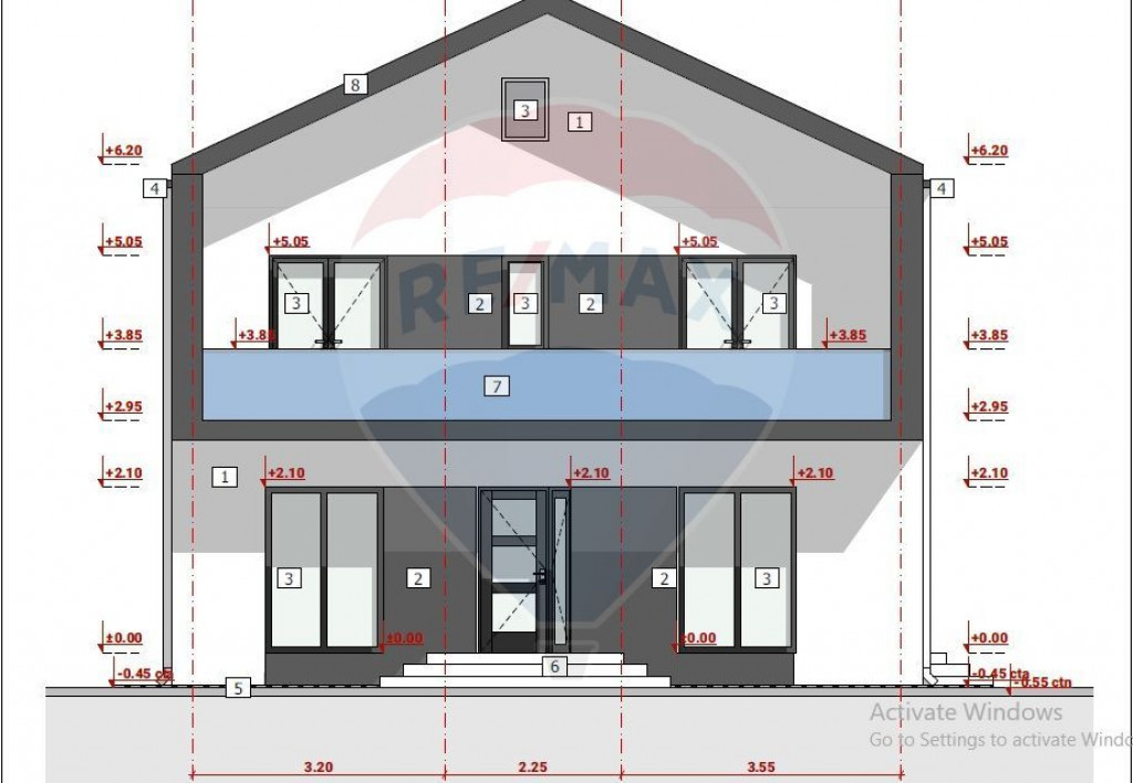 Casă / Vilă cu 3 camere de vânzare în zona Turnisor