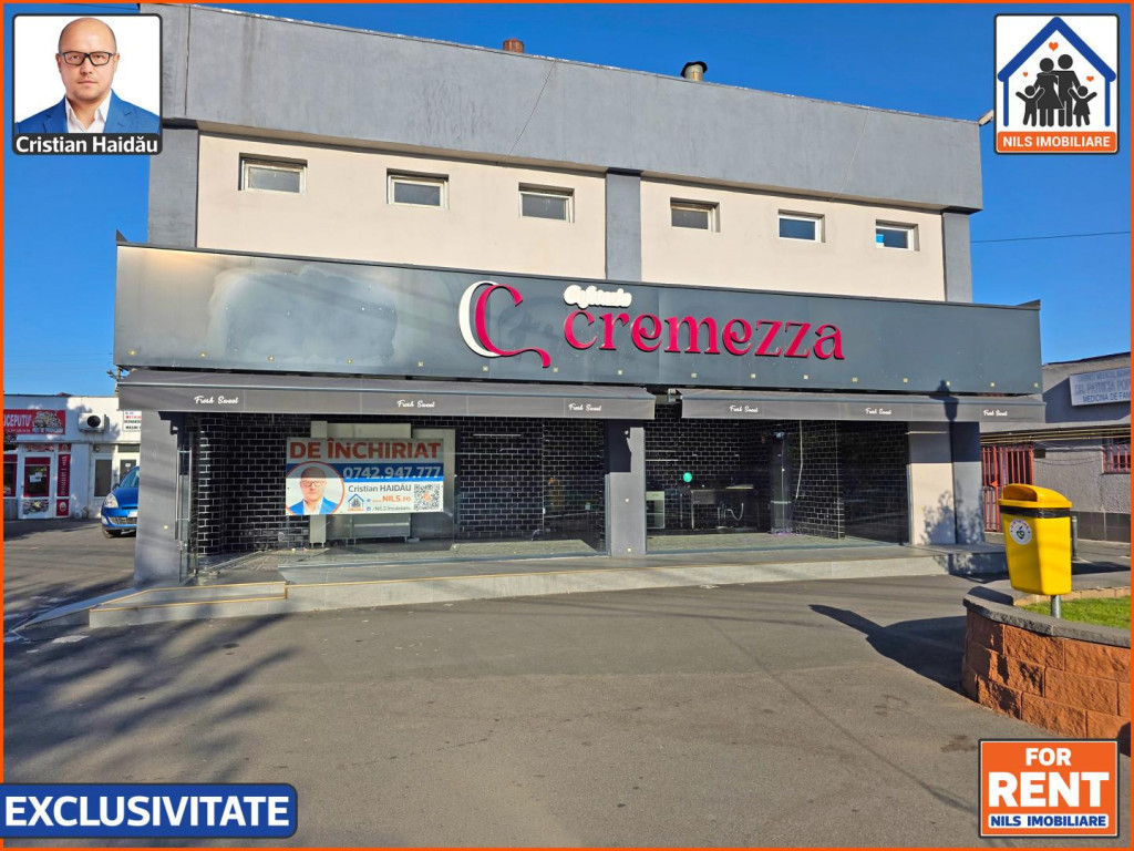 Spatiu comercial Complex Salaj | Parter 80mp - Etaj 130