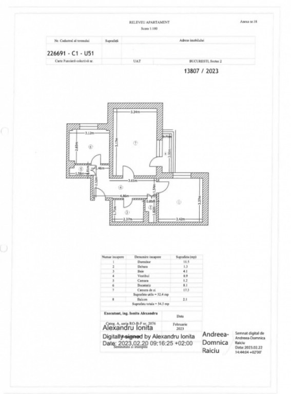 Apartament 2 cam. Stefan cel Mare, bloc 1981