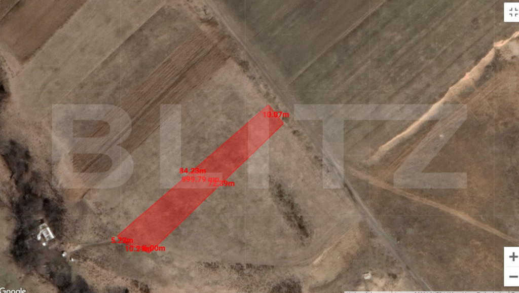 Investitie ! Teren extravilan 1000 mp , front 10 m , Motel