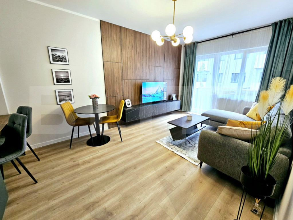 Apartament la cheie, 2 camere decomandate, bloc nou, zona Te