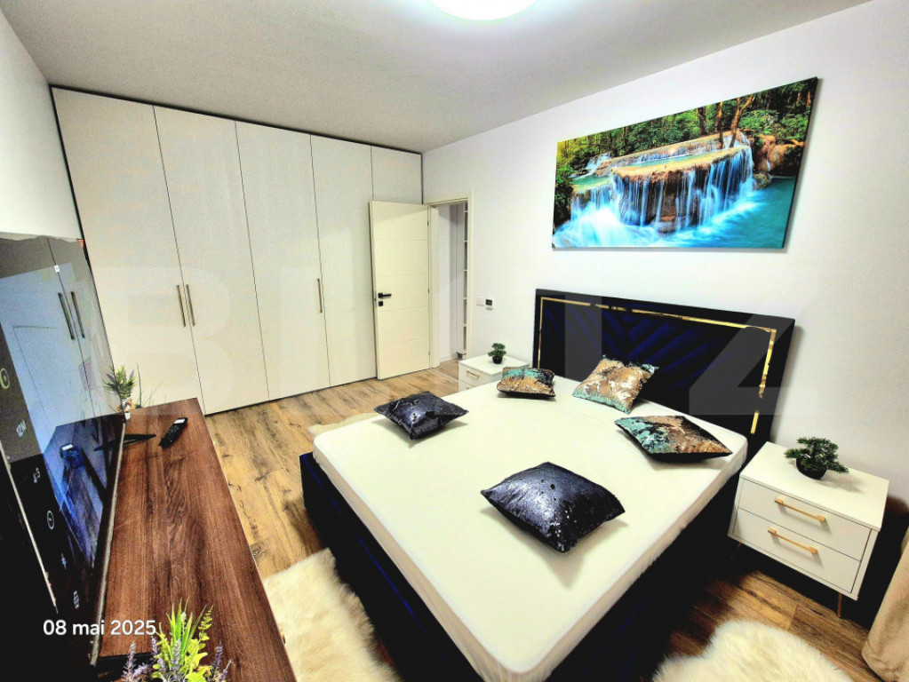 Apartament de 3 camere, mobilat si utilat, 1 loc de parcare,