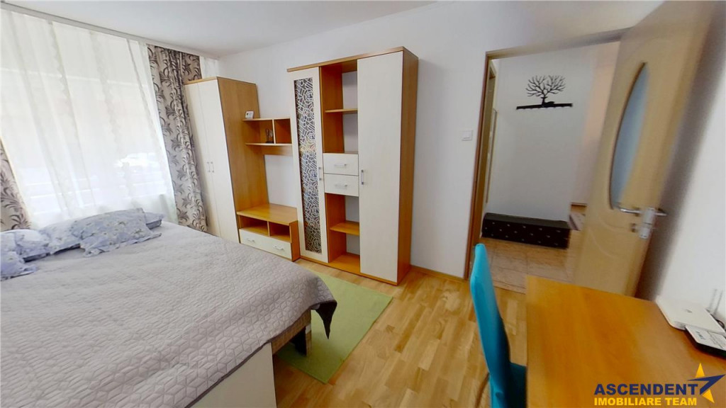 Garsoniera decomandata, mobilata si utilata, zona Racadau, B