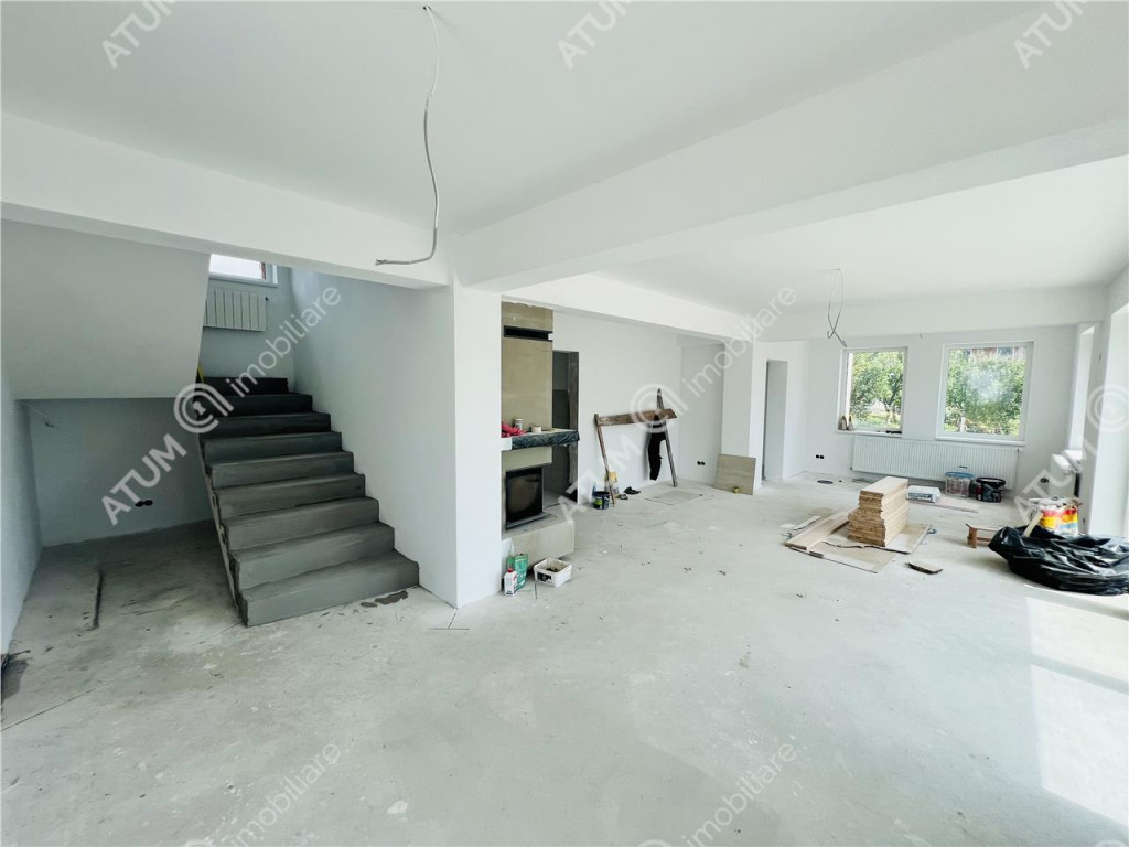 Casa individuala in Cisnadioara cu 4 camere 2 bai terasa ter
