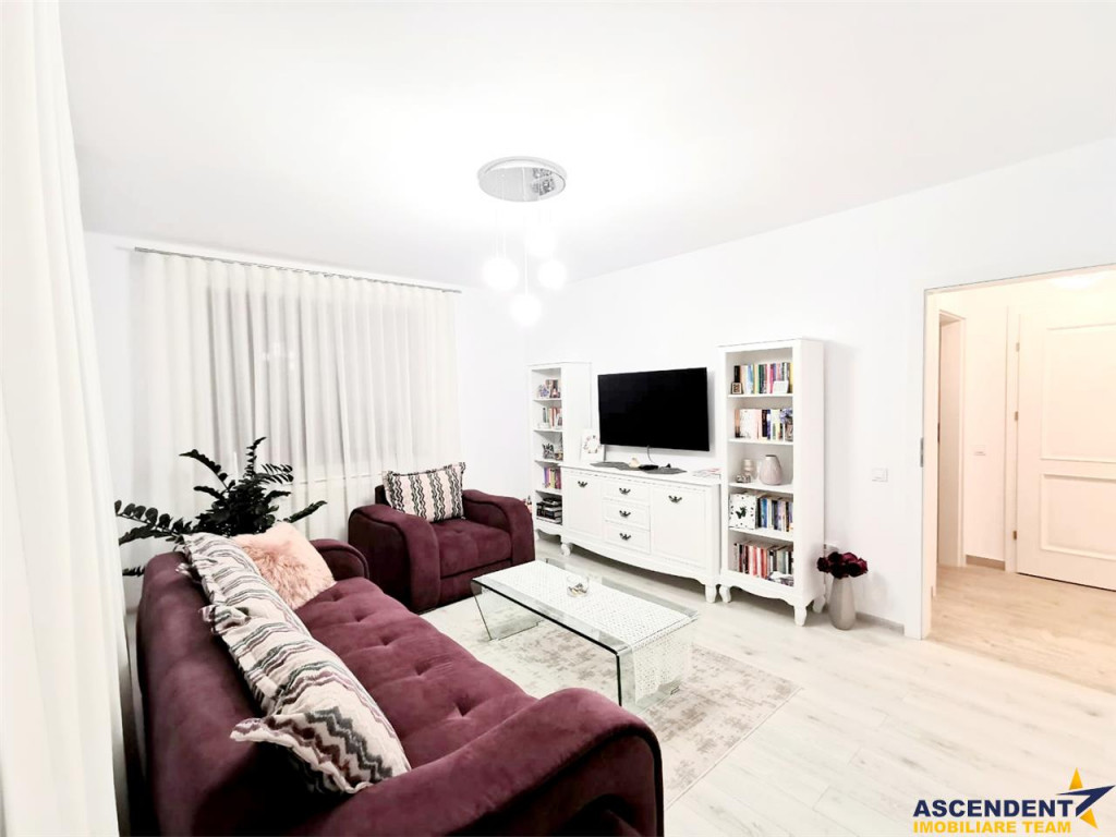 Apartament 2 camere decomandate, bloc nou,mobilat si utilat