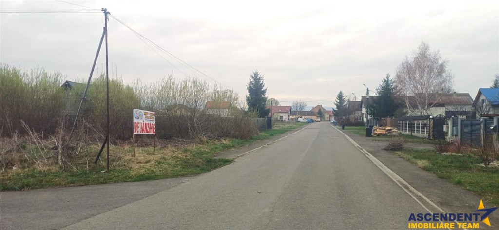 1.400 mp intravilan, in cartier tanar, cu drum deschis,energ