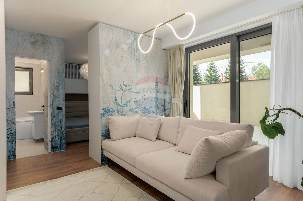 Apartament 2 camere tip studio cu terasă generoasă 50 m...