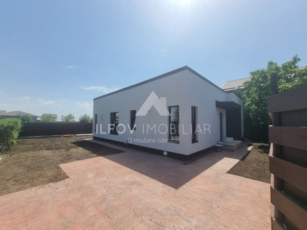 Case Balotești, 120mp, utilități, pădure, curte proprie,