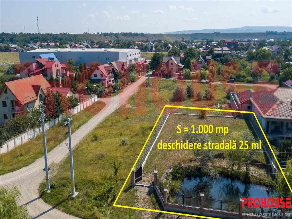 Serbanesti - teren 1.000mp - cu lac amenajat