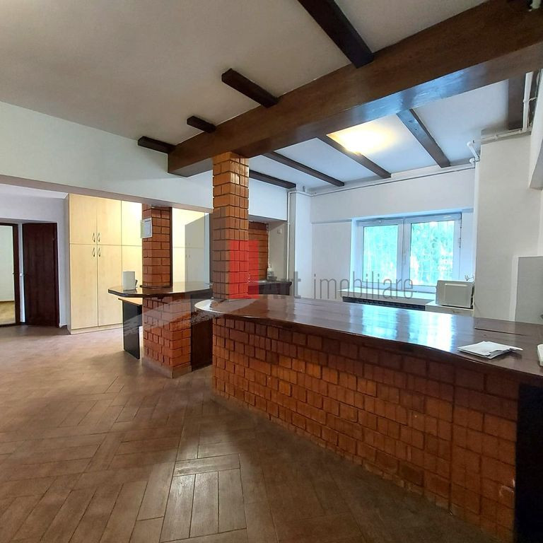 Spațiu birouri ultracentral 100 mp, balcon, mobilat par?...