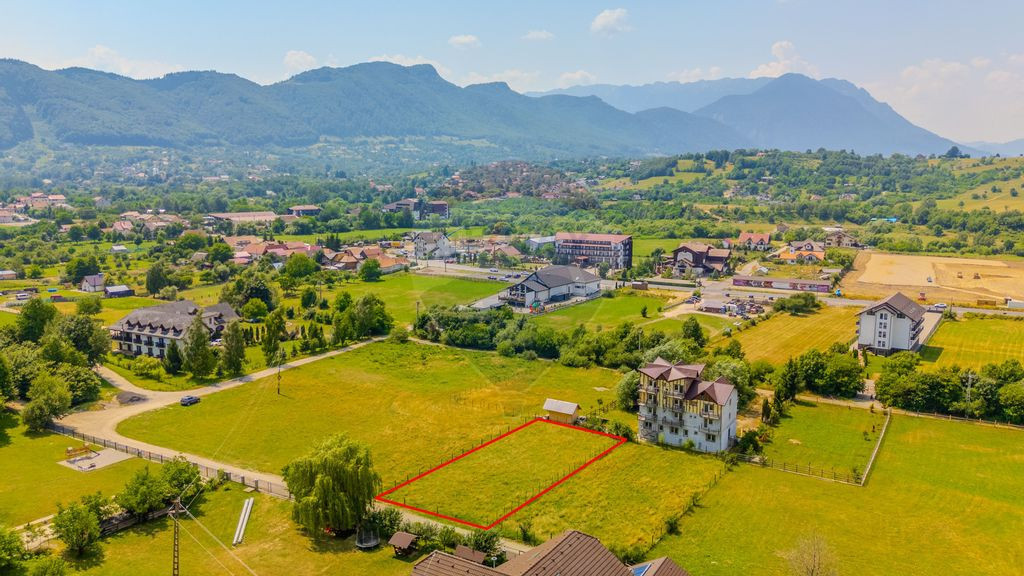 Teren 1000 mp cu toate utilitatile in Bran | Comision 0%