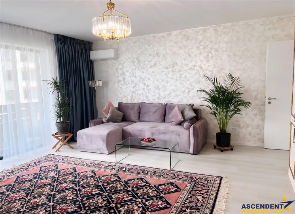 Apartament trei camere, finisaje deosebite, incalzire in par