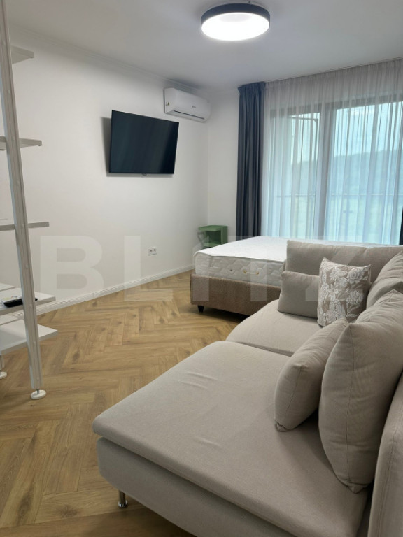 Apartament de vanzare, cu 1 camera, 41.12 mp + balcon 8 mp,