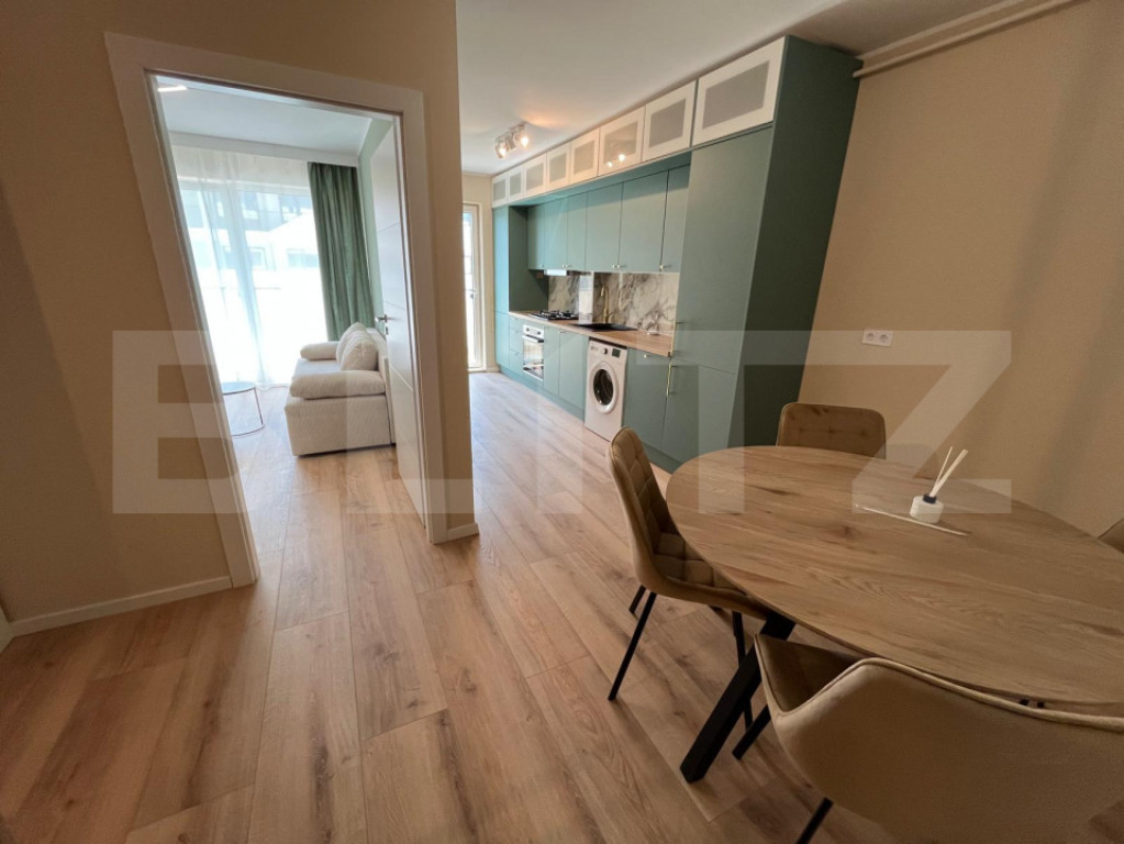 Apartament 2 camere decomandate, la cheie, 55 mp utili, zona